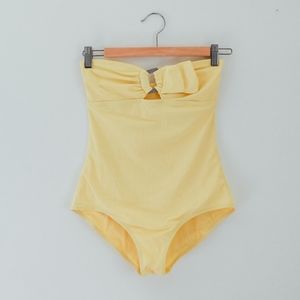 Princess Tam Tam bandeau swimsuit with bow